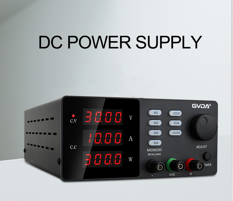 1. DC power supply adjustable
