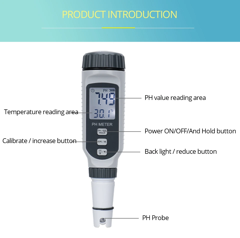 2 Swim pool ph meter