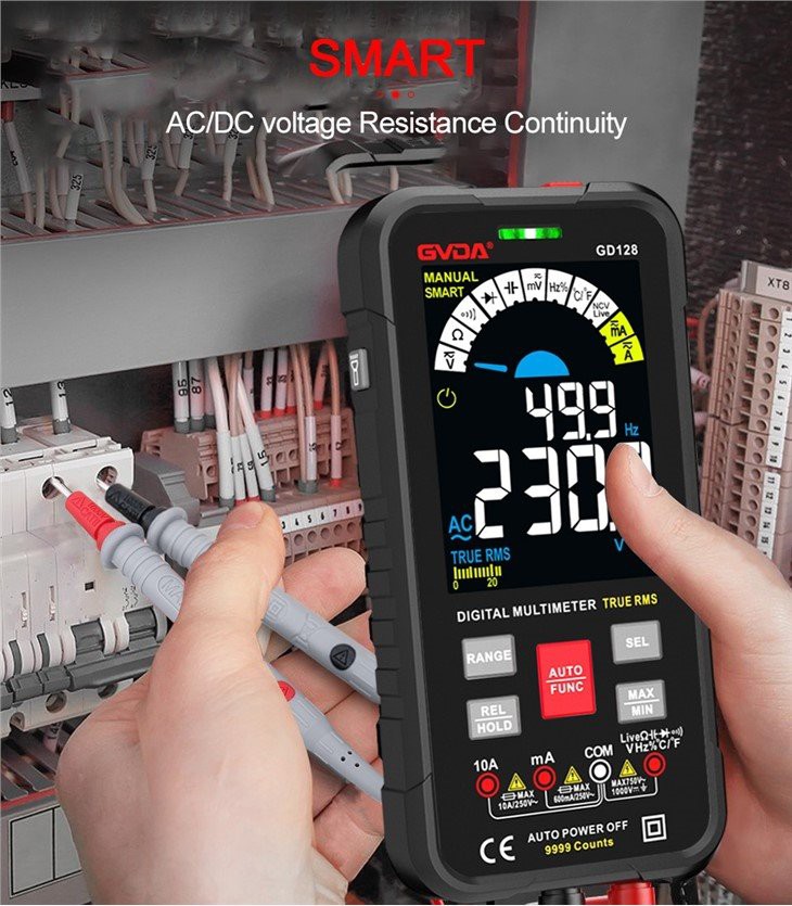 3. Digital multimter true rms