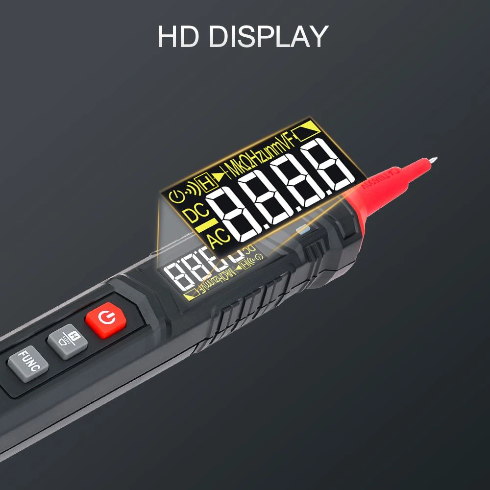 Math Pen Gwir RMS Digidol Amlfesurydd GVDA GD107 Gyda Dewis Gear