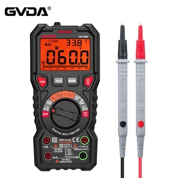 GVDA GD108A 1000V 10A Amlfesurydd Digidol