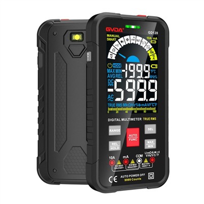 Disgrifiwch yn fyr weithrediad sylfaenol mesur gwrthiant gyda multimedr